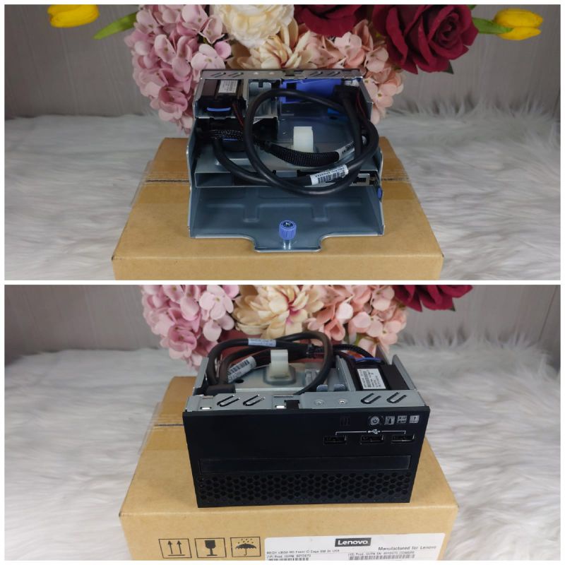 Mech Front IO Cage Standard x3650 M5 3x USB LCD