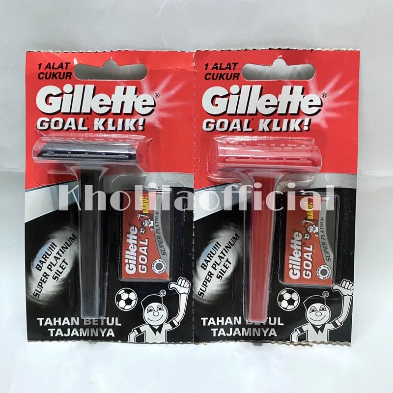 GILLETTE GOAL KLIK PISAU CUKUR KUMIS JENGGOT