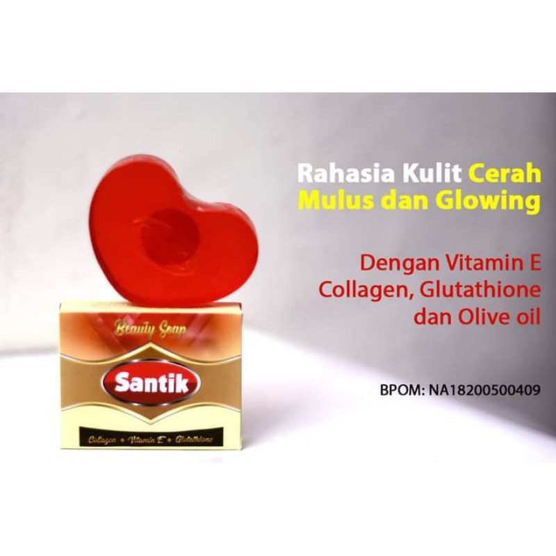 Glutathione sabun pemutih wajah ampuh sabun santik