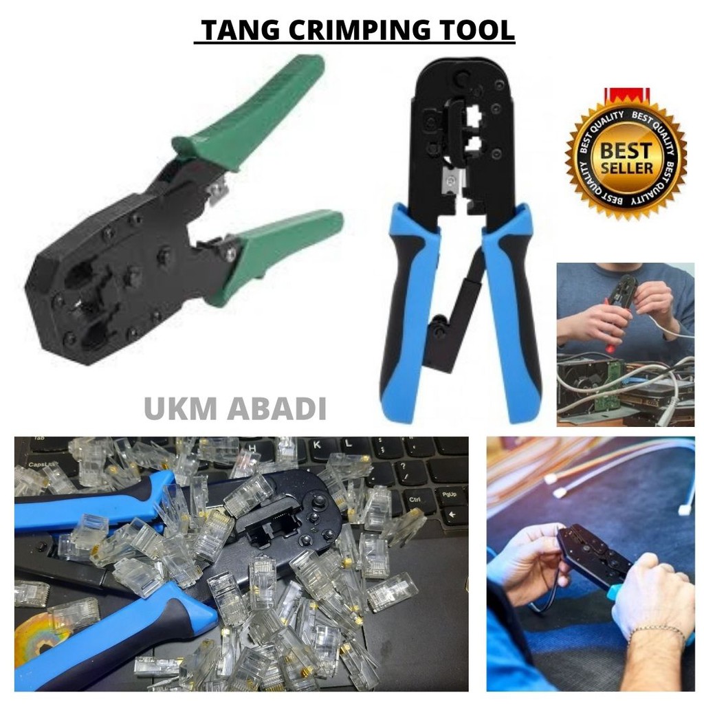 Tang Crimping  Tool Lan Network Cable RJ45 RJ11 RJ12 111156