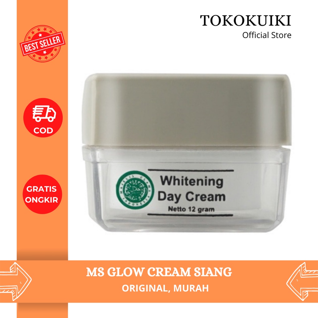 MS GLOW Whitening Day cream / cream siang ms glow acne/ultimate/whitening/luminous