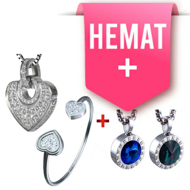 PROMO (4 Pcs) Kalung & Gelang KK Liforce KK Indonesia Kesehatan (Pilih 1 Nomer + Extra 2 KKL Bawah)