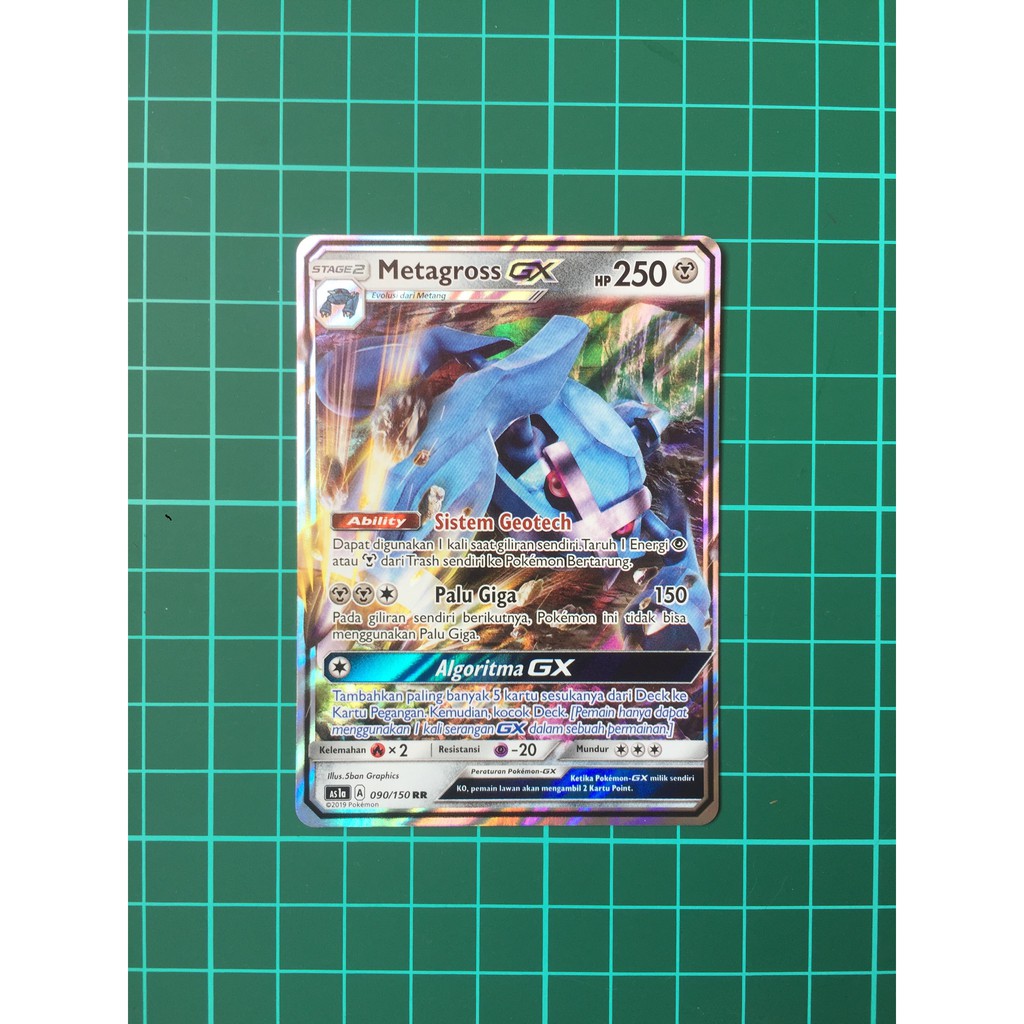 Metagross GX RR Kartu Pokemon TCG Indonesia