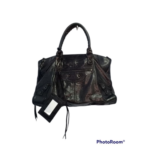 Tas Balenciaga Ziper Lampo Kulit Asli Pecah Seribu ToteBag XXL Preloved