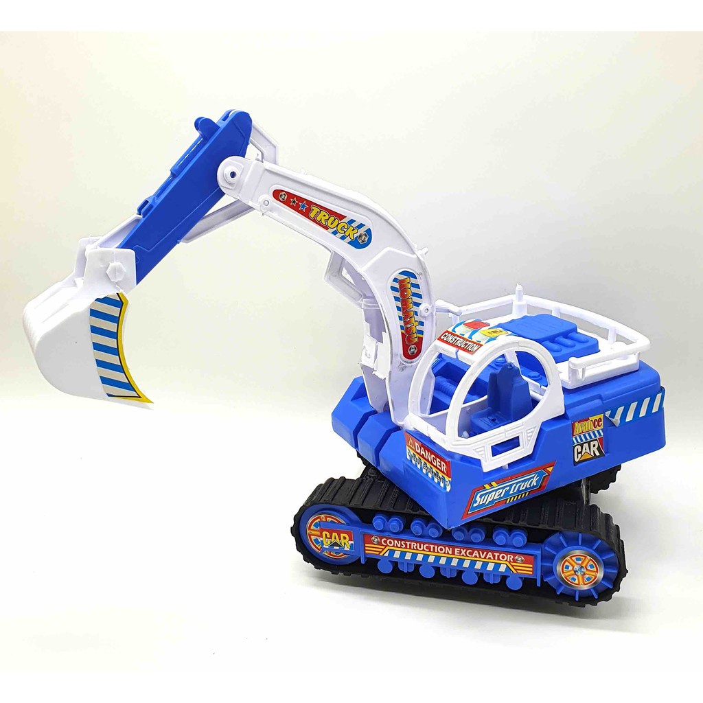 Mainan anak truk Excavator - truck beko ukuran 25cm - st2119