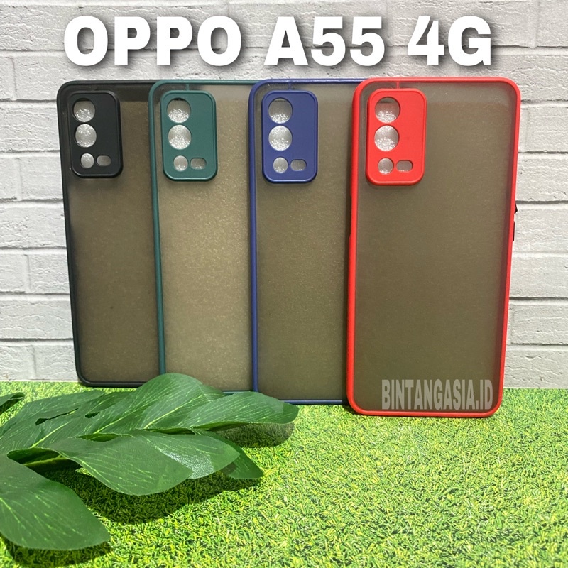 SOFTCASE OPPO A55 4G - CASE MATTE FULL COLOR OPPO A55 4G