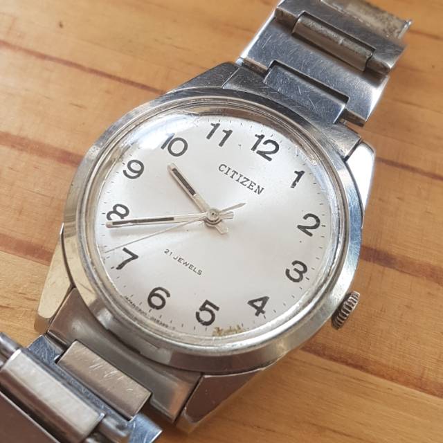 Jam Tangan Citizen Manual 21 jewels full original