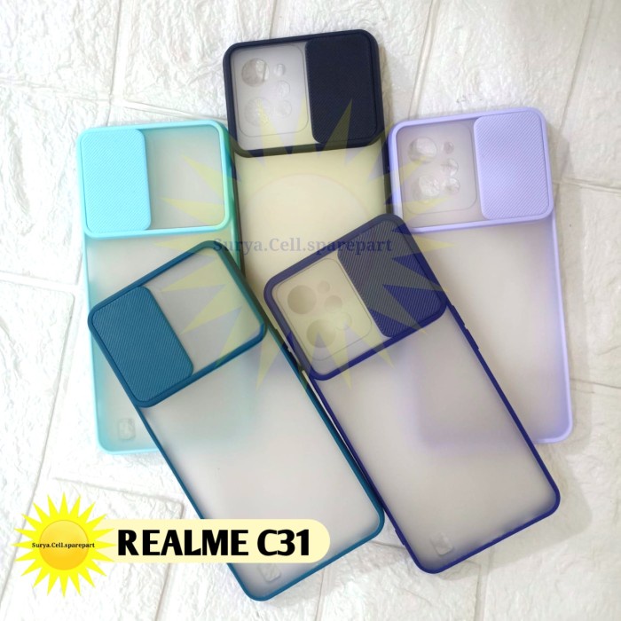 Case Slim Slide Camera Fuze - Realme C31 - SC