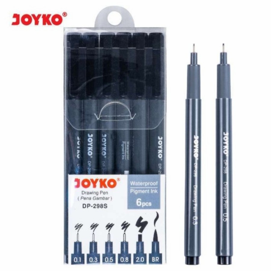 

DRAWING PEN SET 6 PCS JOYKO DP-298S