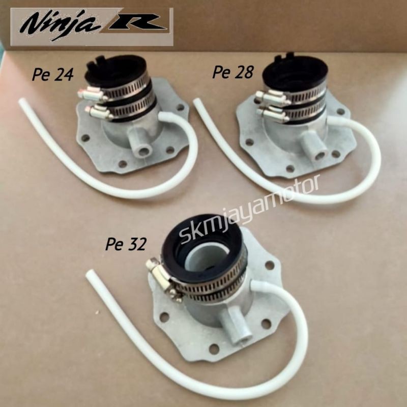 Intake Manipul Manifold Ninja R/Ninja RR Karbu pe24 pe28 pe32 pe38/40 manipul Ninja