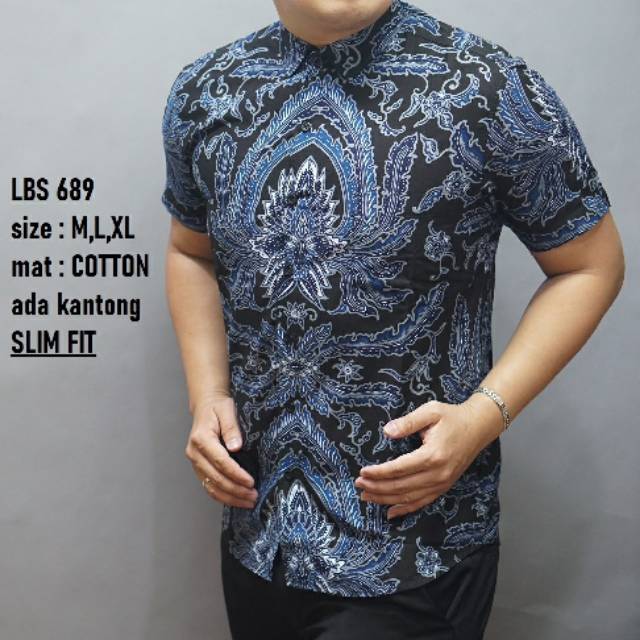 KEMEJA BATIK SLIMFIT BAJU BATIK//BATIK SLIMFIT//SLIMFIT//BAJU PRIA