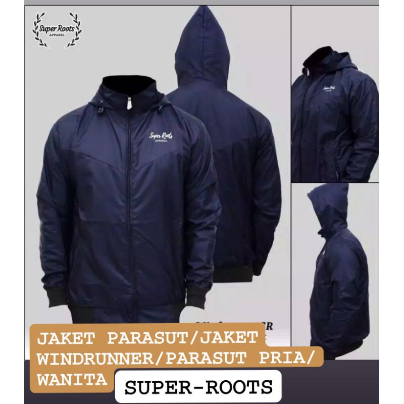Jaket Parasut Olahraga /Jaket Parasut Pria /Jaket Parasut Olahraga Lari Jogging