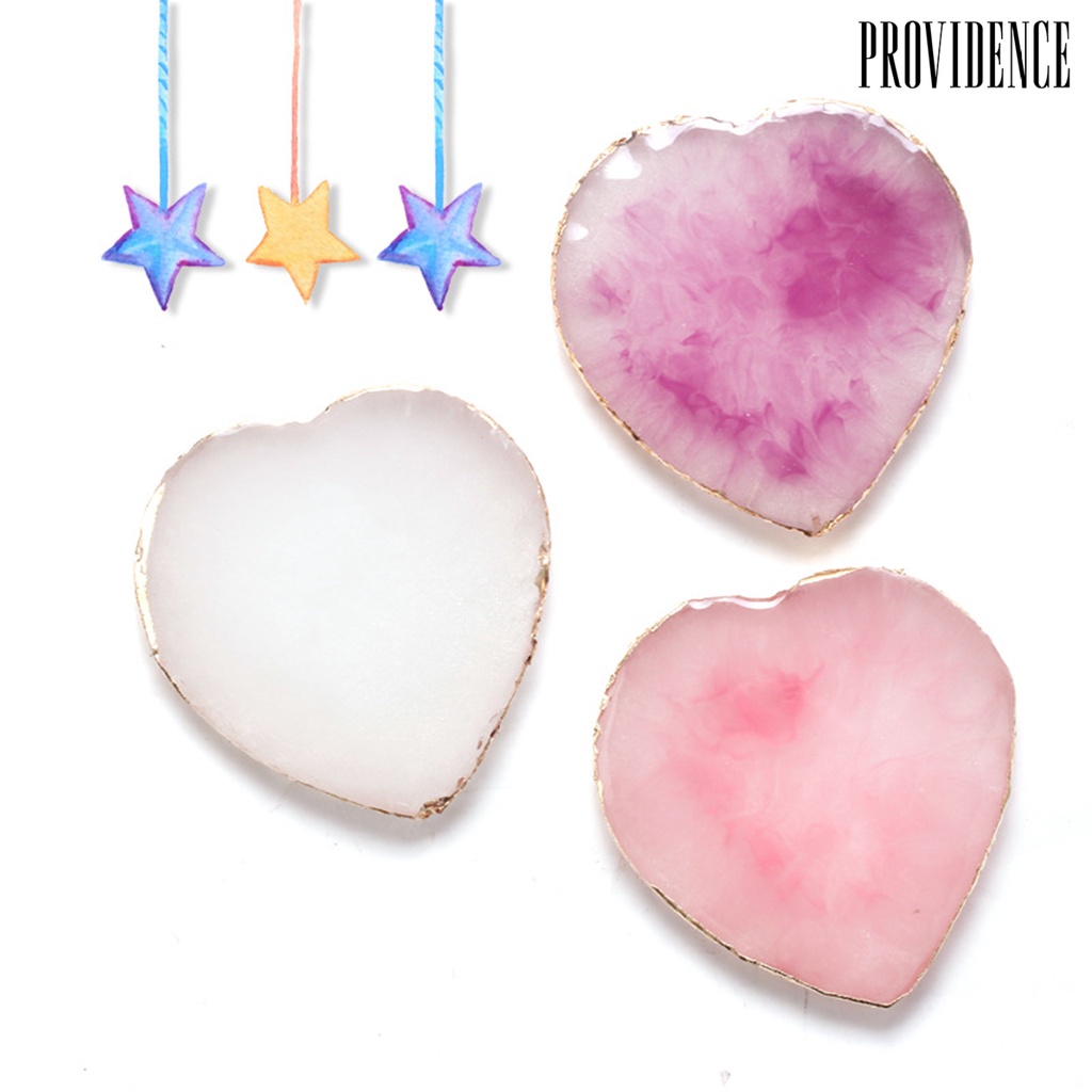 Providence Nail Color Plate Heart Star Shapes Displaying Non-Fading Natural Mixing Display Palette Gel Polish Holder for Manicure