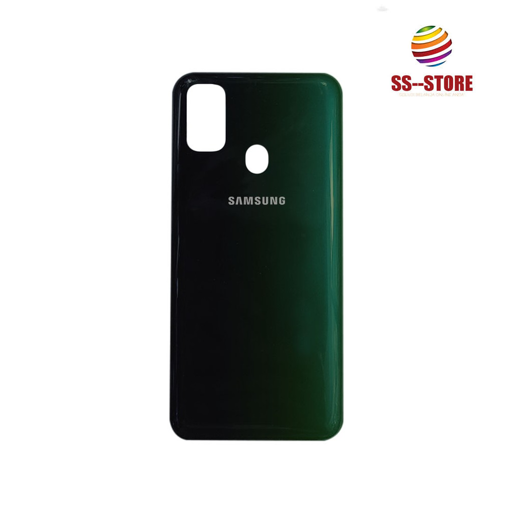 BACKDOOR SAMSUNG M30S Tutup Baterai Casing Belakang Backcover Back Door Cover Kesing  ORI