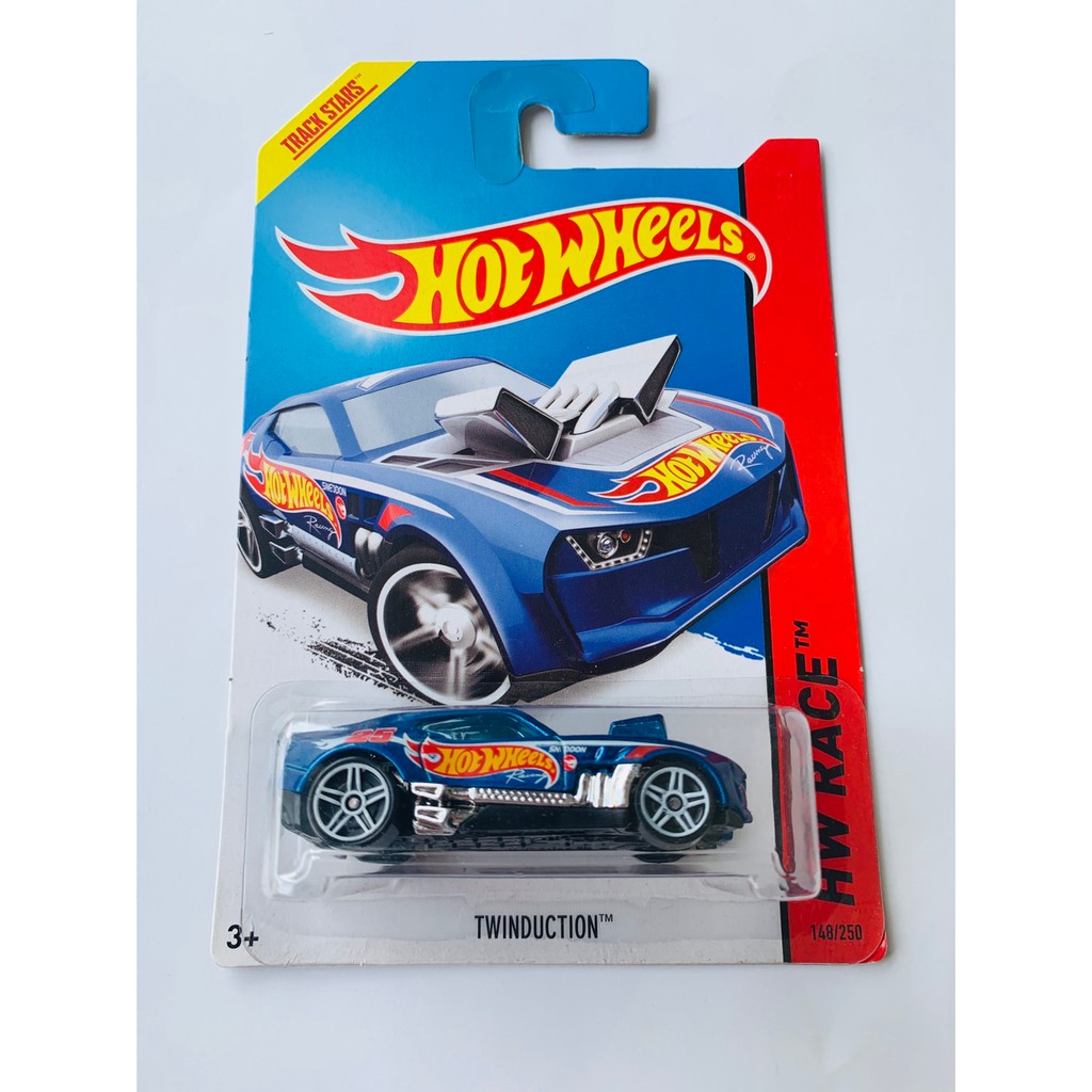 HOT WHEELS HOTWHEELS TWINDUCTION BIRU TREASURE HUNT DIECAST MOBIL TRACK STARS LANGKA MURAH PROMO