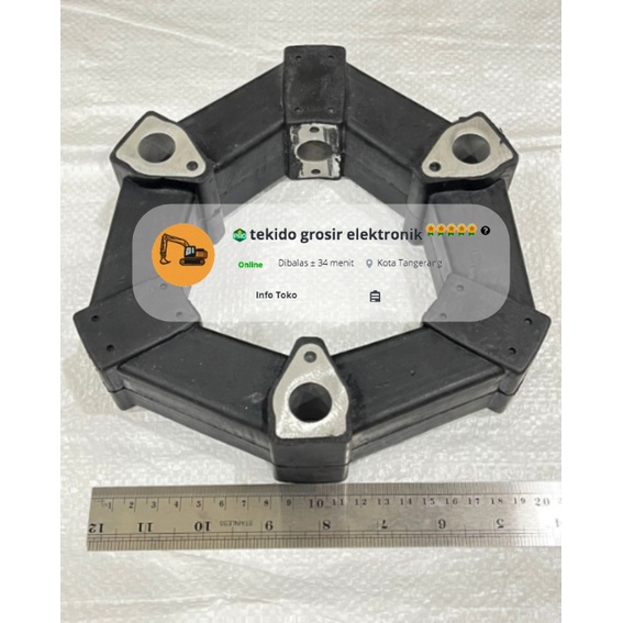 COUPLING RUBBER POMPA 30AS 30 AS