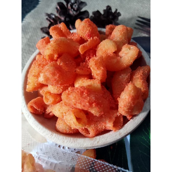 

Makaroni bantet rasa balado / Makaroni pedas daun jeruk / Makaroni balado / Aneka cemilan / free packing