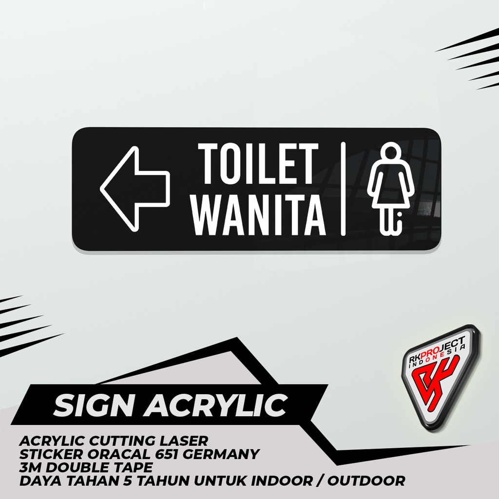 

SIGN BOARD AKRILIK TOILET WANITA KIRI