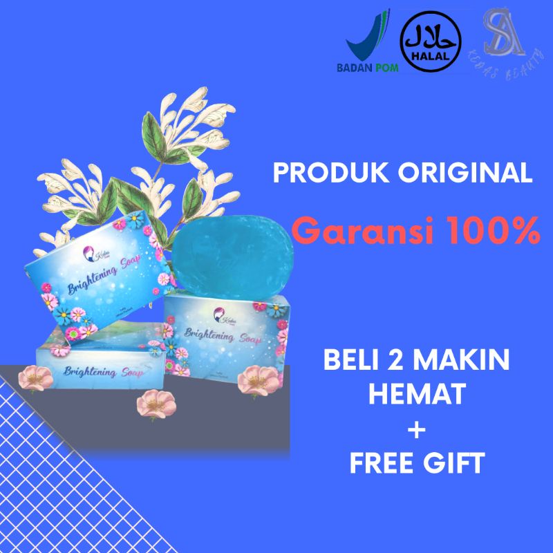 Kedas Beauty Skincare Sabun Pemutih Badan Sabun Wajah Original Sabun Muka Glowing Permanen Bpom Pera