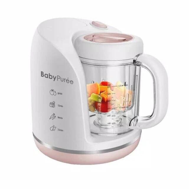 Oonew Petite Series Baby Pure Food Processor 4 in 1 Pink Blue Yellow Purple