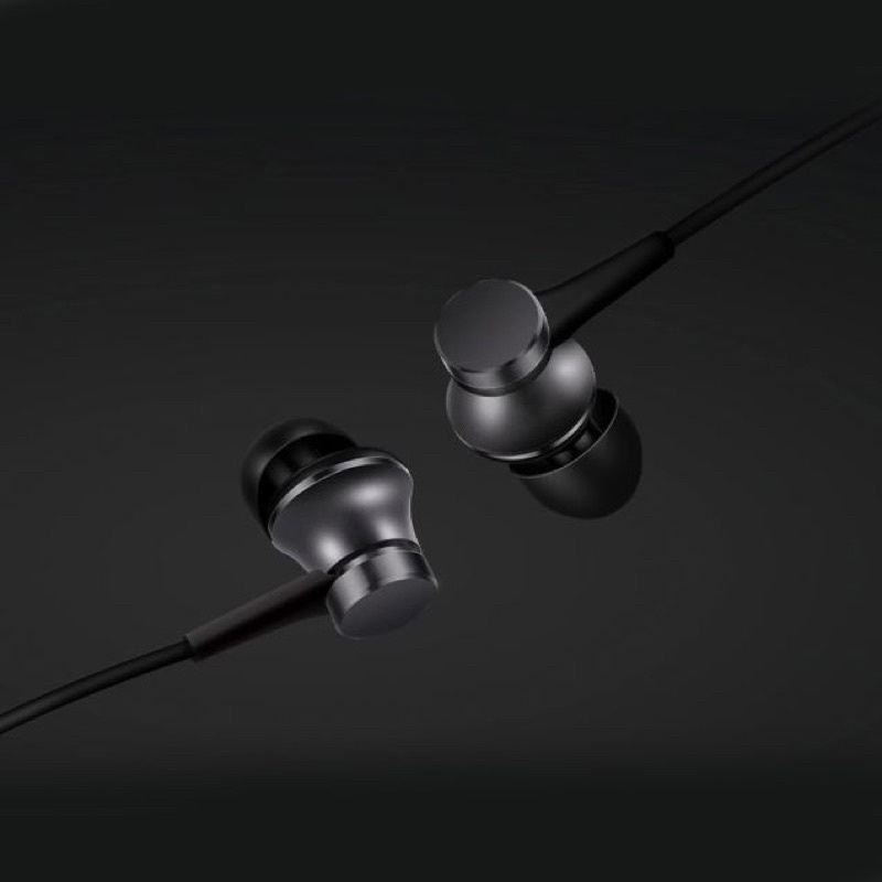 Xiaomi Mi Piston Huosai 3 Earphone Fresh Version (ORIGINAL) - Black