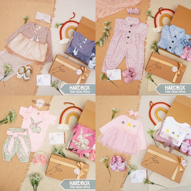 LIO036 Girls Baby Hampers 0-12 months/ Hampers bayi newborn/ Kado bayi/ baby girl gift set