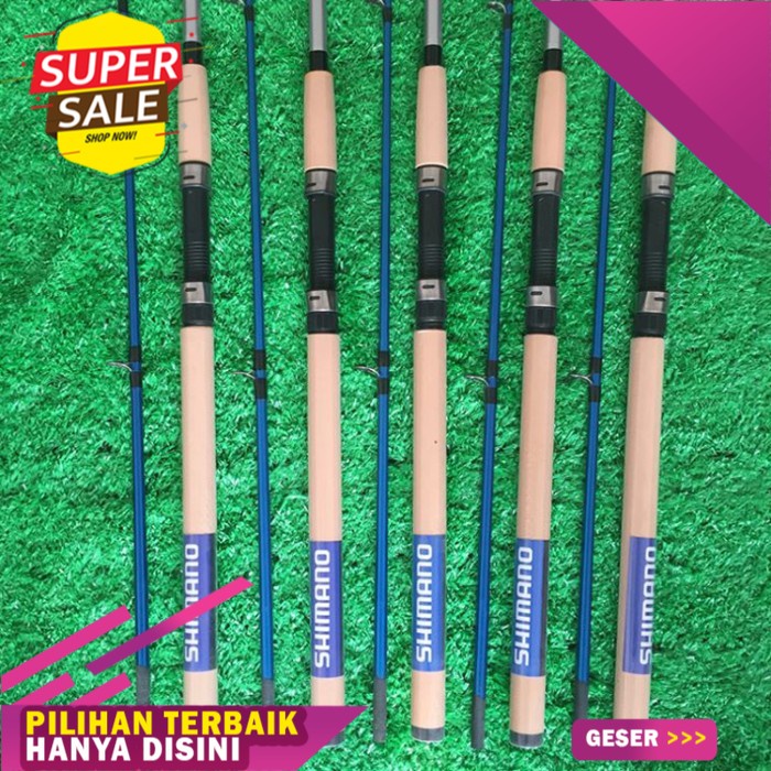 *Promo Murah* Joran Sambung Dua Shimano Cruzar Packing Pipa PVC Carbon Hollow 10lbs - 180