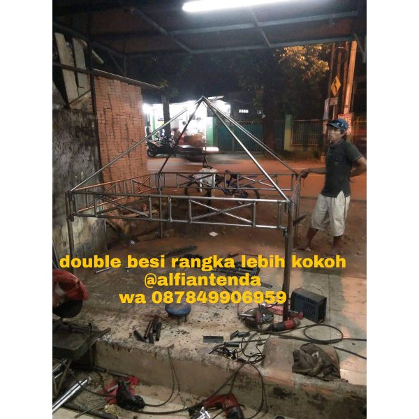 Paling Murah     tenda cafe 2x2 komplit GRATIS ONGKIR