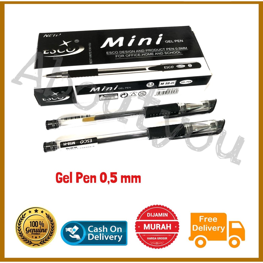 

PROMO Minigel pen bolpen pena pulpen ballpoint miirp JOYKO GEL 0.5