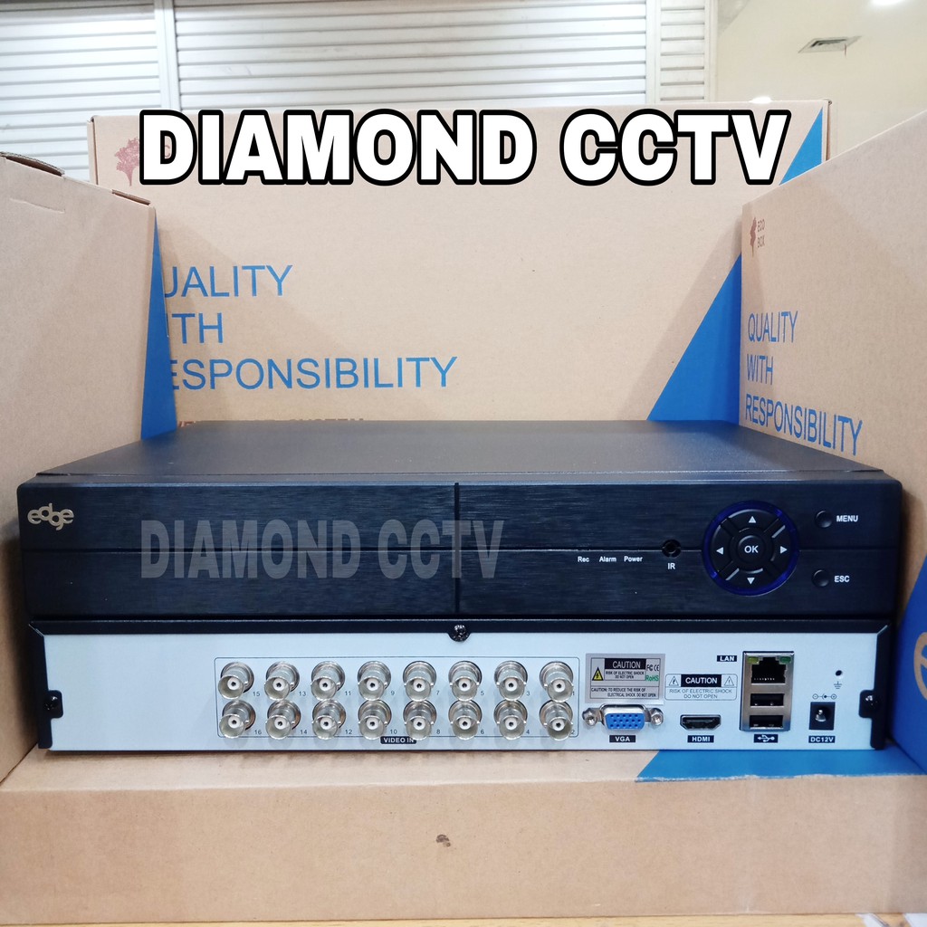 PROMO DVR 16 CH EDGE HIYBRID SPORT CAMERA 3MP FULL HD 1080 P