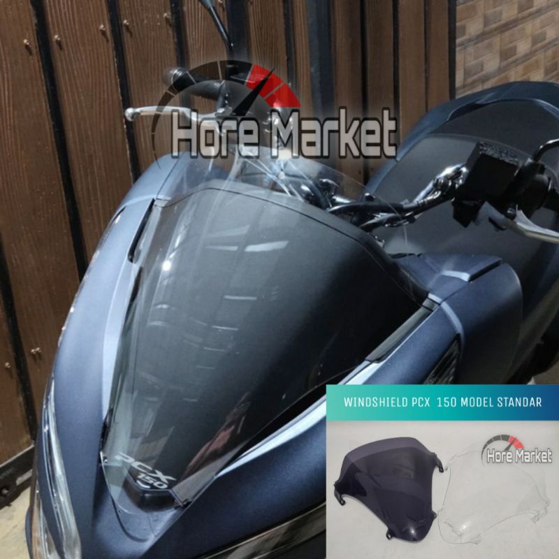 WINDSHIELD PCX 150 LOKAL 2018 2019 2020 VISOR HONDA PCX PENDEK ORIGINAL