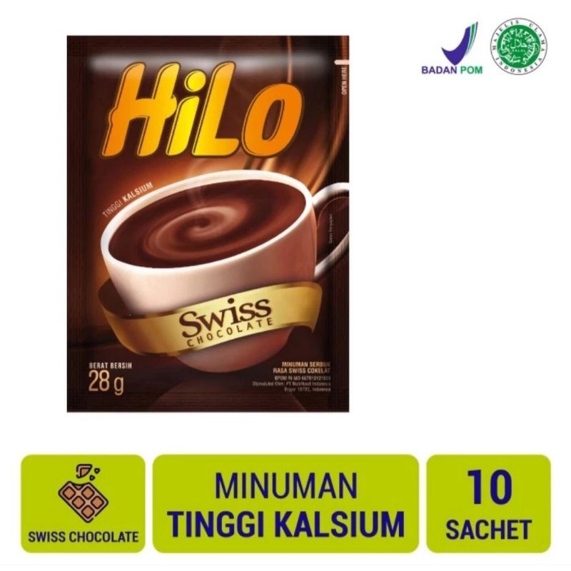 

Hilo Swiss Chocolate Renceng (10 Sachet)