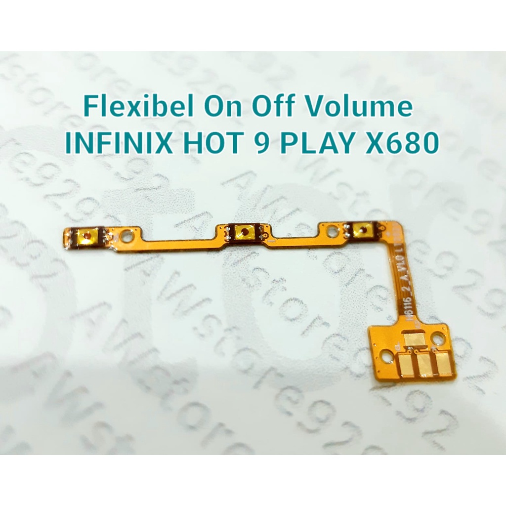 Flex Fleksibel On Off Flexibel Flexible Power On Off Volume INFINIX HOT 9 PLAY X680