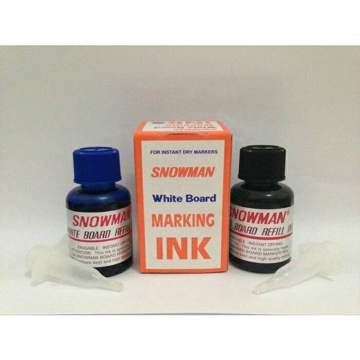 

Hari Ini Isi Ulang Spidol White Board / Refill Tinta Snowman Bergaransi