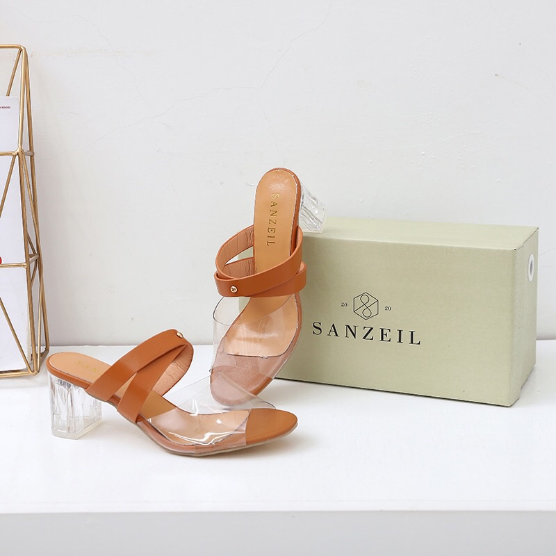 SG0115 syafniegalery sanzeil vienna heels tranparant