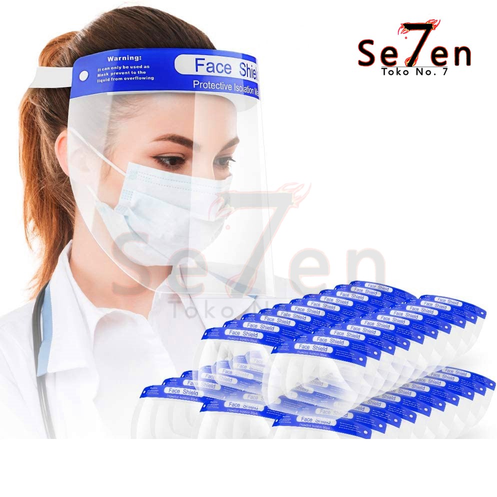 FACE SHIELD MEDICAL MASK PELINDUNG WAJAH  STANDAR MEDIS 