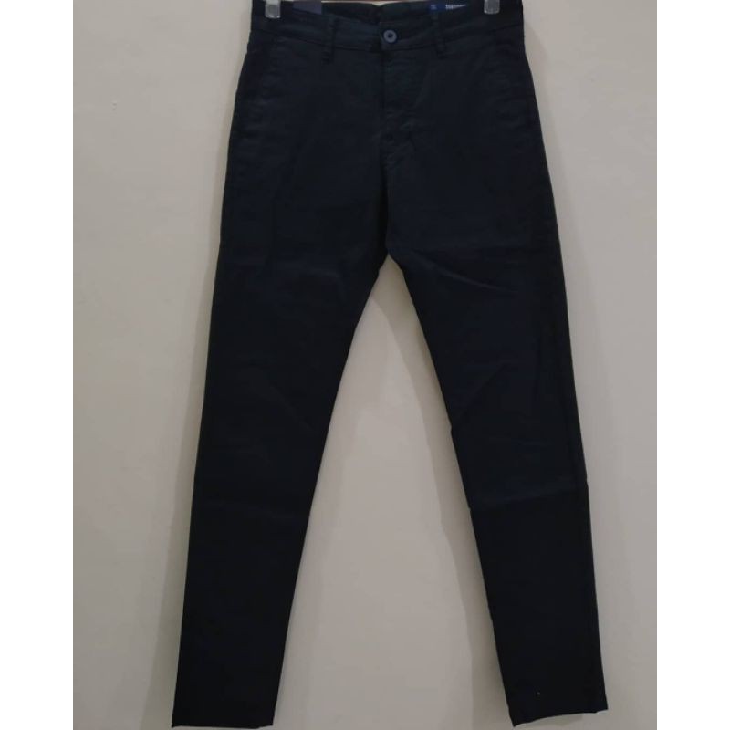 Celana Chino 3second Original Hitam
