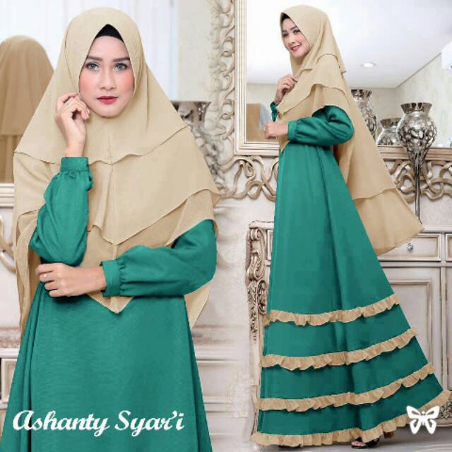 Gamis Ashanty Tosca Syar'i