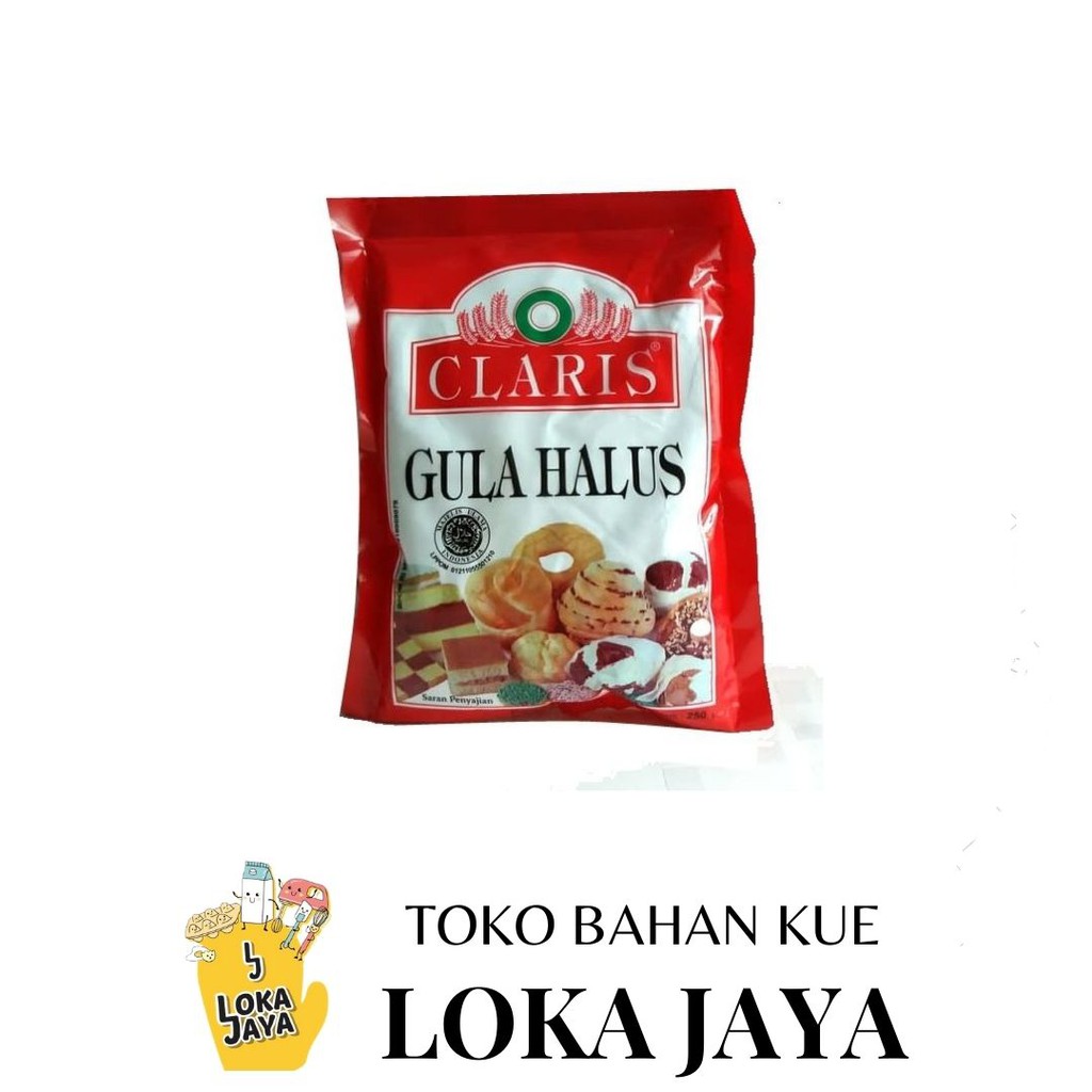 

CLARIS GULA HALUS 250G