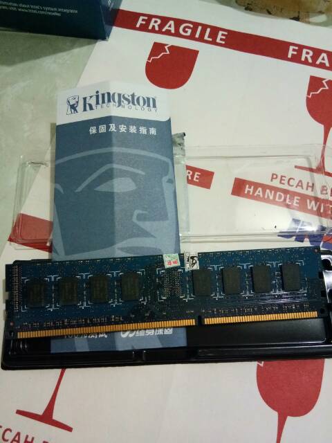 RAM Kingstone DDR3 2GB PC 12800 - 10600