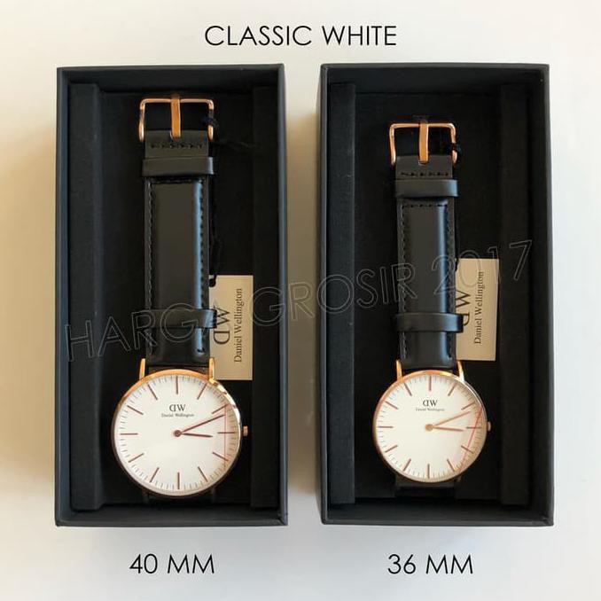Jam Tangan Daniel Wellington Classic 36 & 40 Mm Couple Pasangan Kado -Jam Tangan