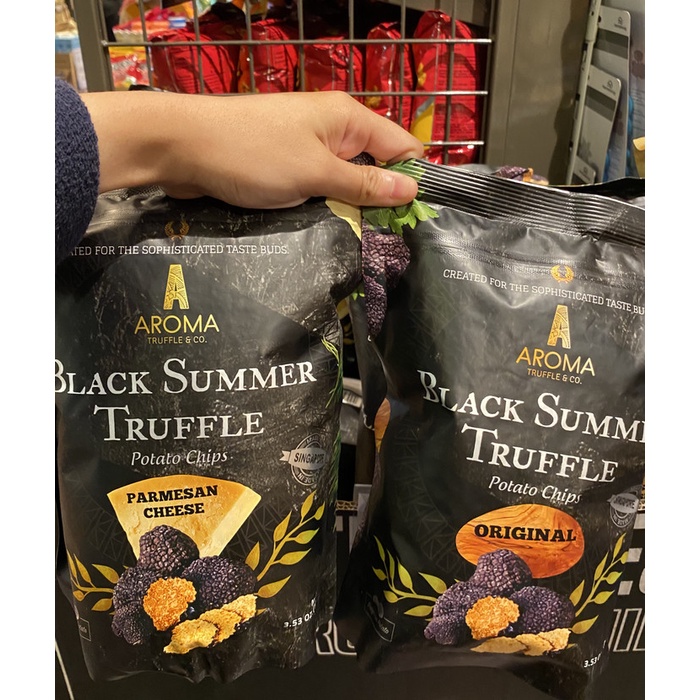 

Fchgtyani Aroma Black Summer Truffle Potato Chip 3.5 Oz - Original