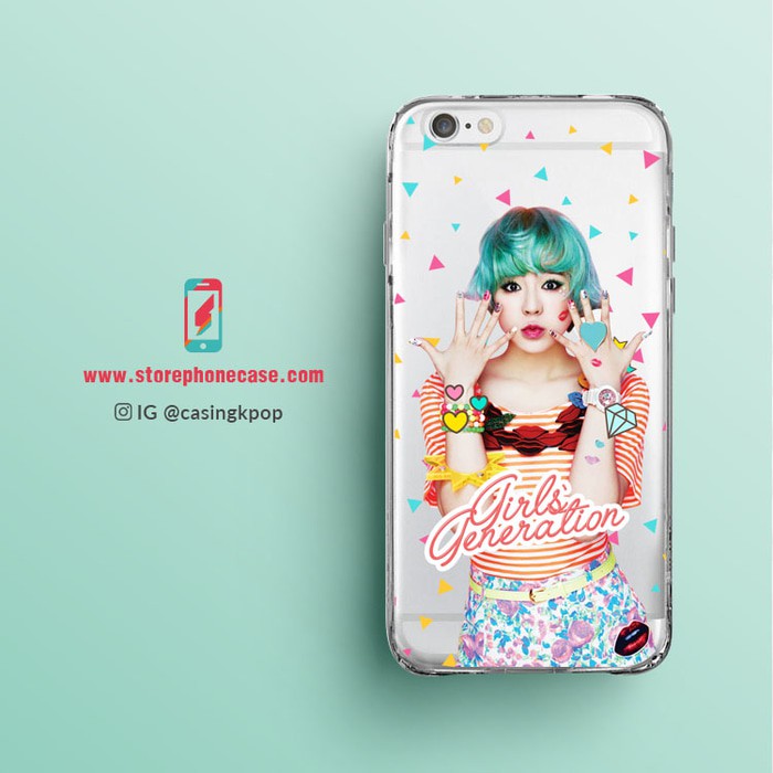 Casing Handphone KPOP SUNNY SNSD GIRLS GENERATION BABY G CLEAR