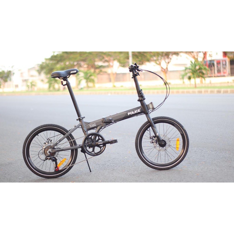 Sepeda Lipat Folding Bike Element Police Texas FREE Helm RMB