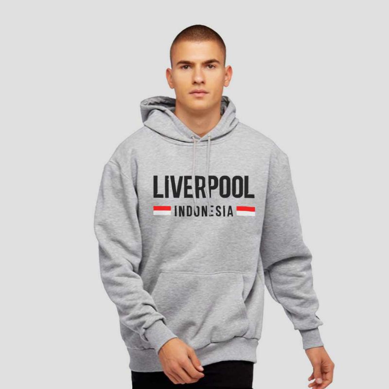 S - XXXXXL(6XL)JAKET HOODIE LIVERPOOL INDONESIA PRIA BIGSIZE/ALL SIZE/SWEATER BOLA JUMBO 5XL 4XL 3XL