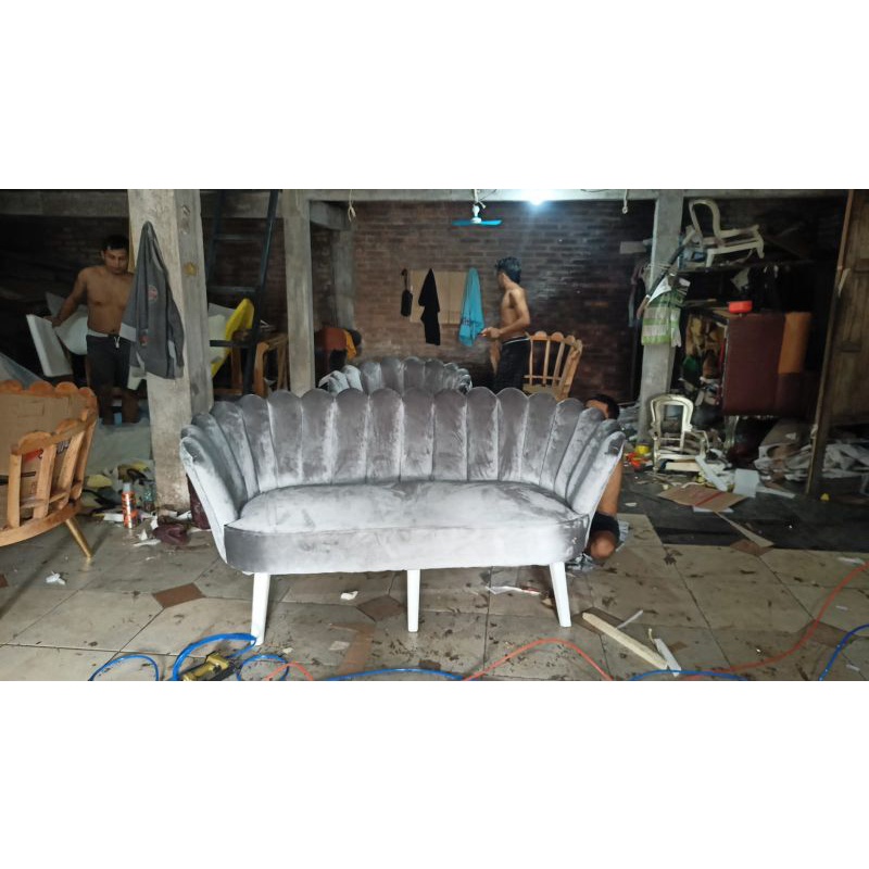 Kursi Kerang Lesti/Kursi Pelaminan/Kursi Kerang/Sofa Kerang
