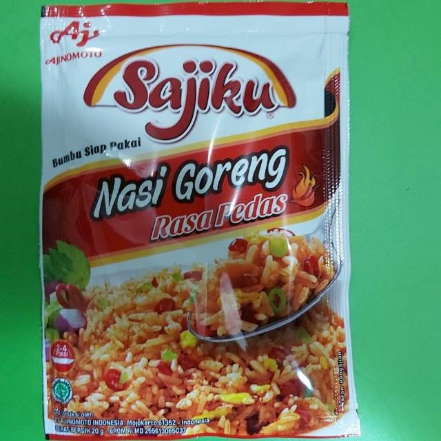 

Sajiku Bumbu Nasi Goreng Rasa Pedas 20 gr