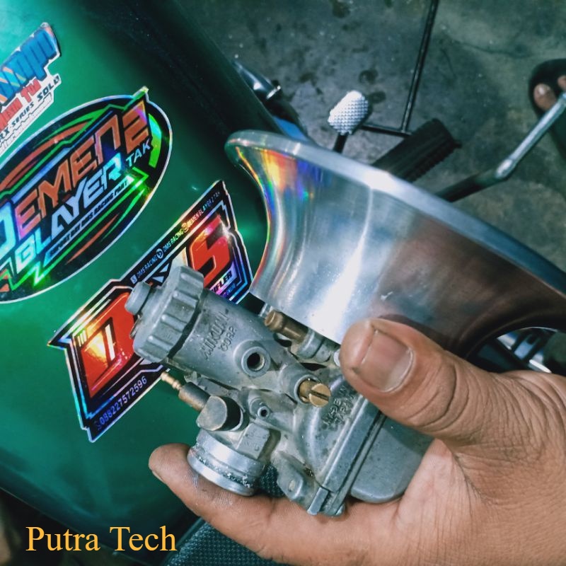 PUTRA TECH Velocity Karburator Corong Karbu PE 28 - PWK 40