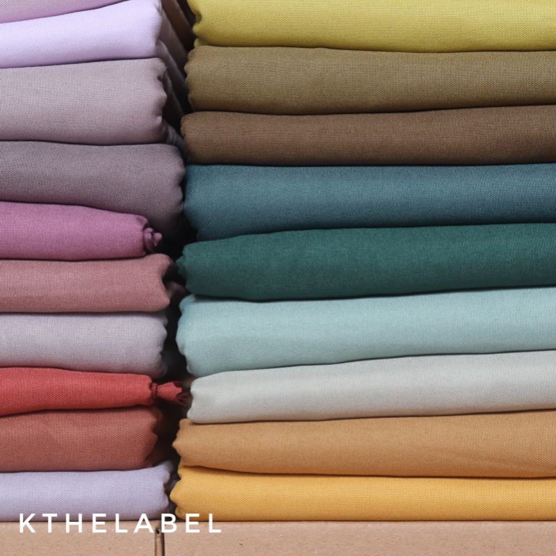 H167 - Segiempat Voal Miracle Syari 130x130 / Hijab Segiempat Syari Polos / Jilbab Segi Empat Jumbo-3