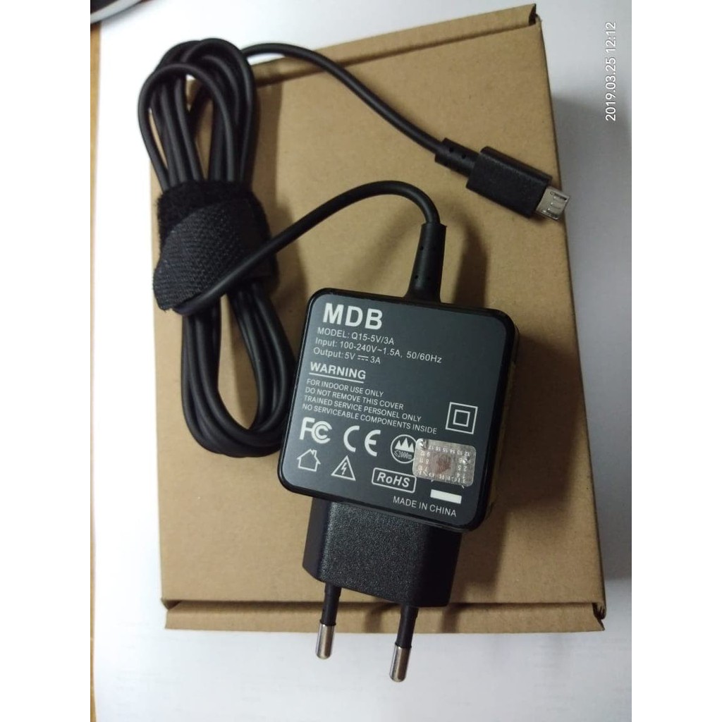 Adaptor Charger Acer One 10 S100X 10-S100X 5 5V-3A Micro USB